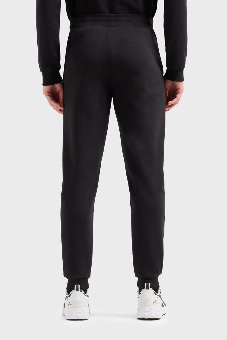 EA7 Pamuklu Regular Fit Jogger Spor Erkek Pantolon 3DPP77 PJUEZ 1200 SİYAH - EA7 (1)