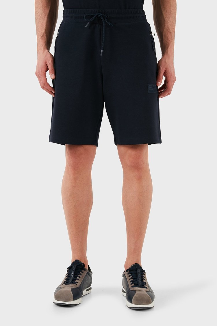 EA7 Pamuklu Regular Fit Logolu Erkek Short 7M000095 AF12116 UB102 LACİVERT - Ea7