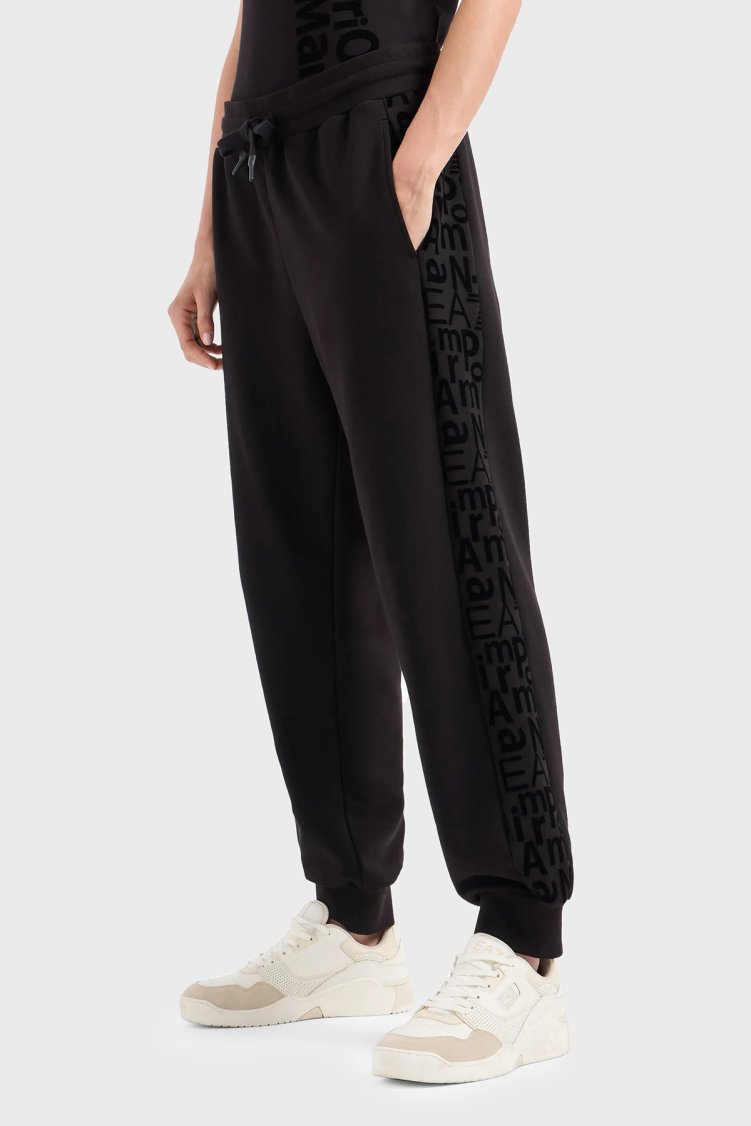 EA7 Pamuklu Relaxed Fit Jogger Kadın Pantolon 7W000008 AF10195 UC001 SİYAH - EA7 (1)