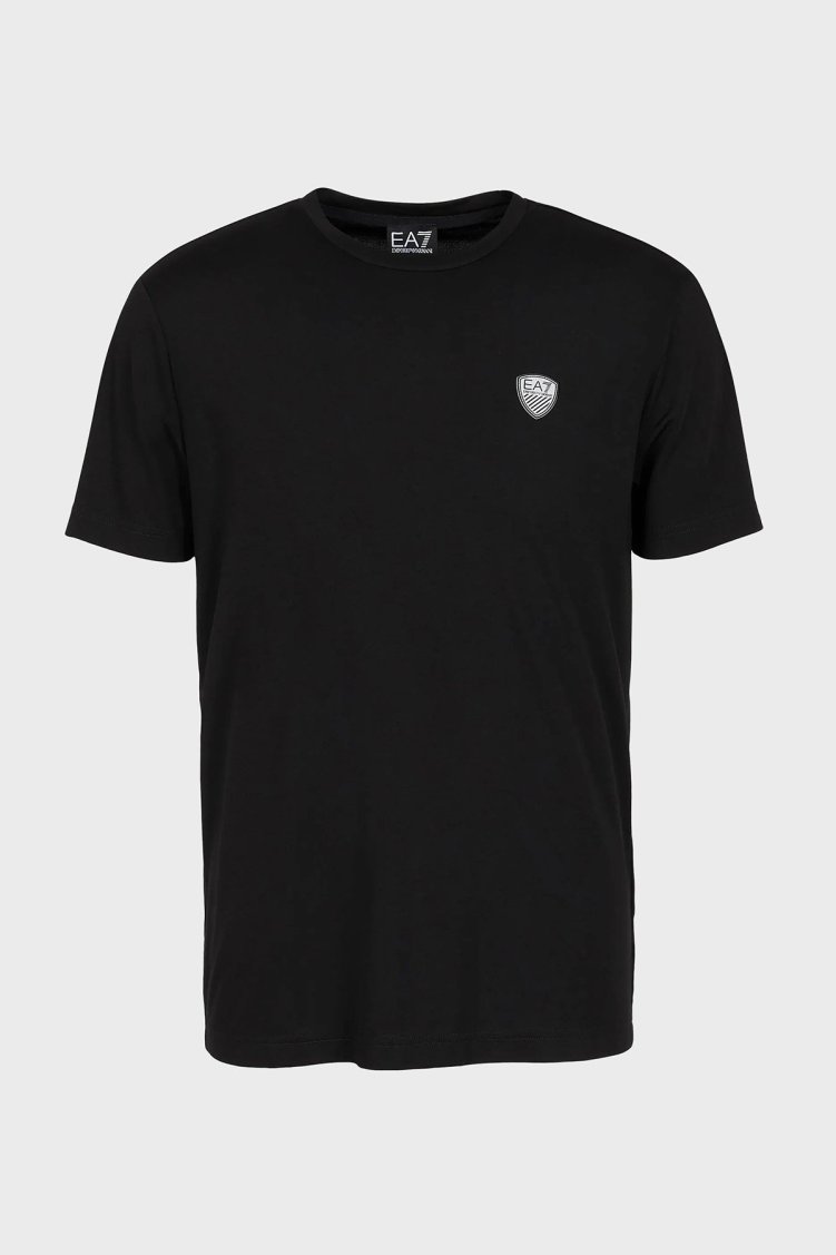EA7 Regular Fit Bisiklet Yaka Erkek T Shirt 8NPT16 PJRGZ 1200 SİYAH - EA7 (1)