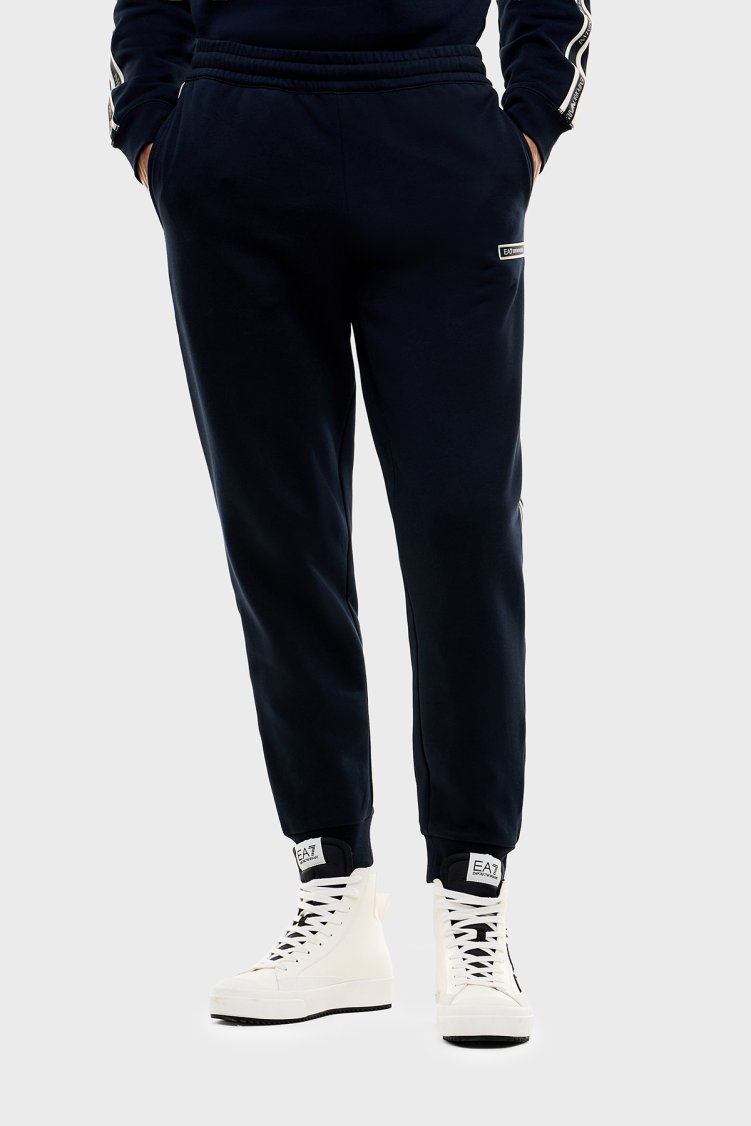 EA7 Regular Fit Pamuklu Jogger Spor Erkek Pantolon 7M002198 AF10377 UB102 Lacivert - Ea7