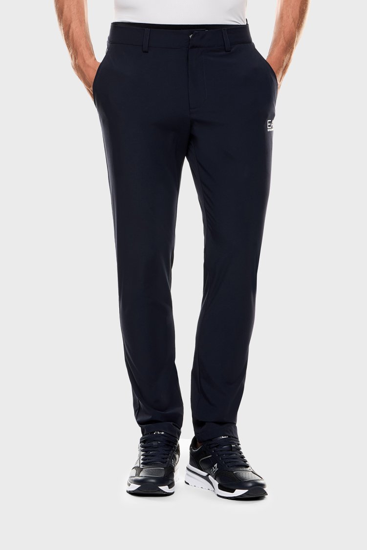 EA7 Slim Fit Logolu Normal Bel Daralan Paça Erkek Pantolon 7M000509 AF14589 UB102 LACİVERT - Ea7
