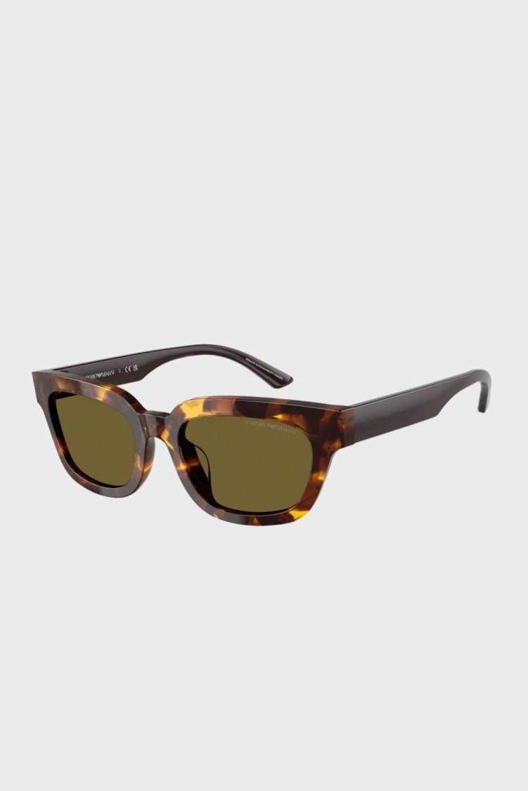 Emporio Armani Asimetrik Güneş Kadın Gözlük 0EA4233U 618173 53 Havana Sarı-Koyu Kahve - Emporio Armani