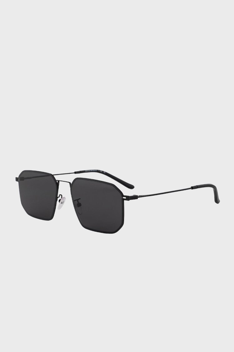 Emporio Armani Asimetrik Güneş Erkek Gözlük 0EA2165D 300187 58 Mat Siyah-Koyu Gri - Emporio Armani