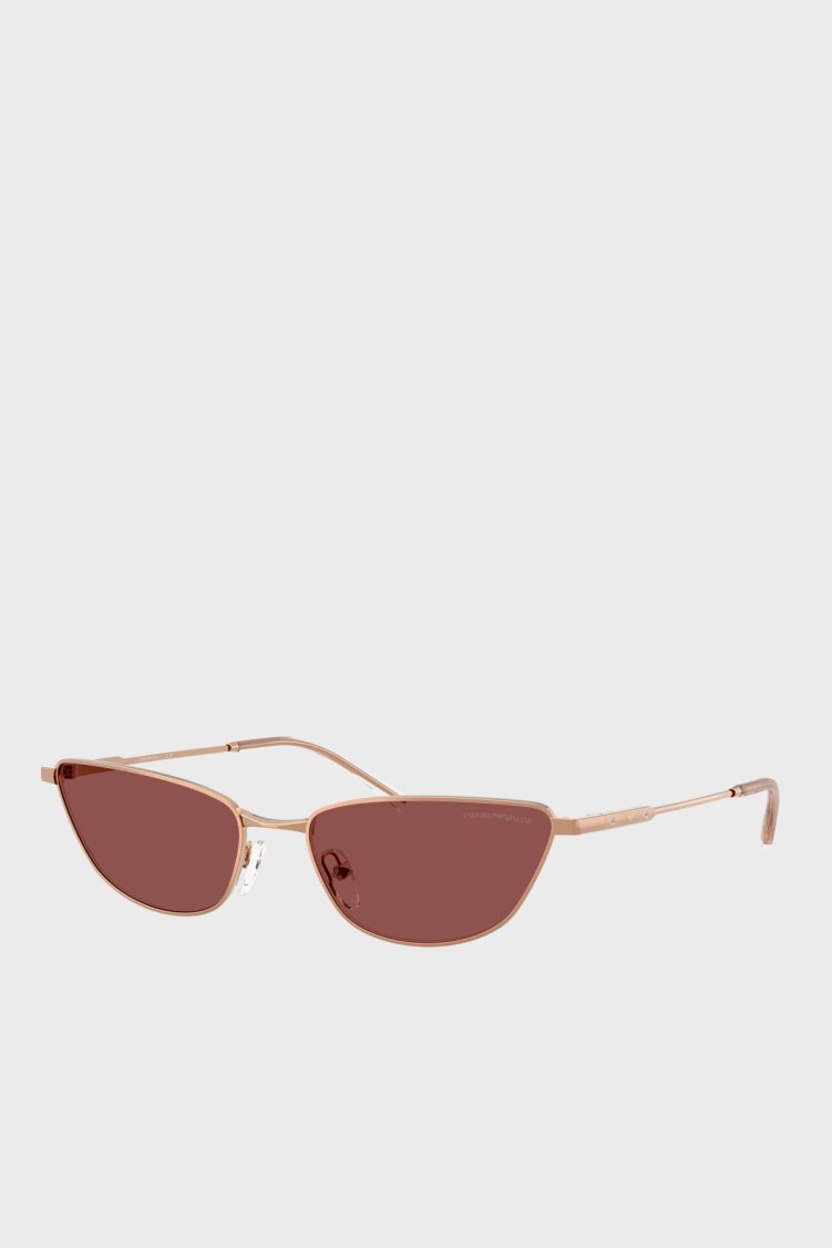 Emporio Armani Cat Eye Güneş Kadın Gözlük 0EA2174B 301175 55 Altın - Emporio Armani