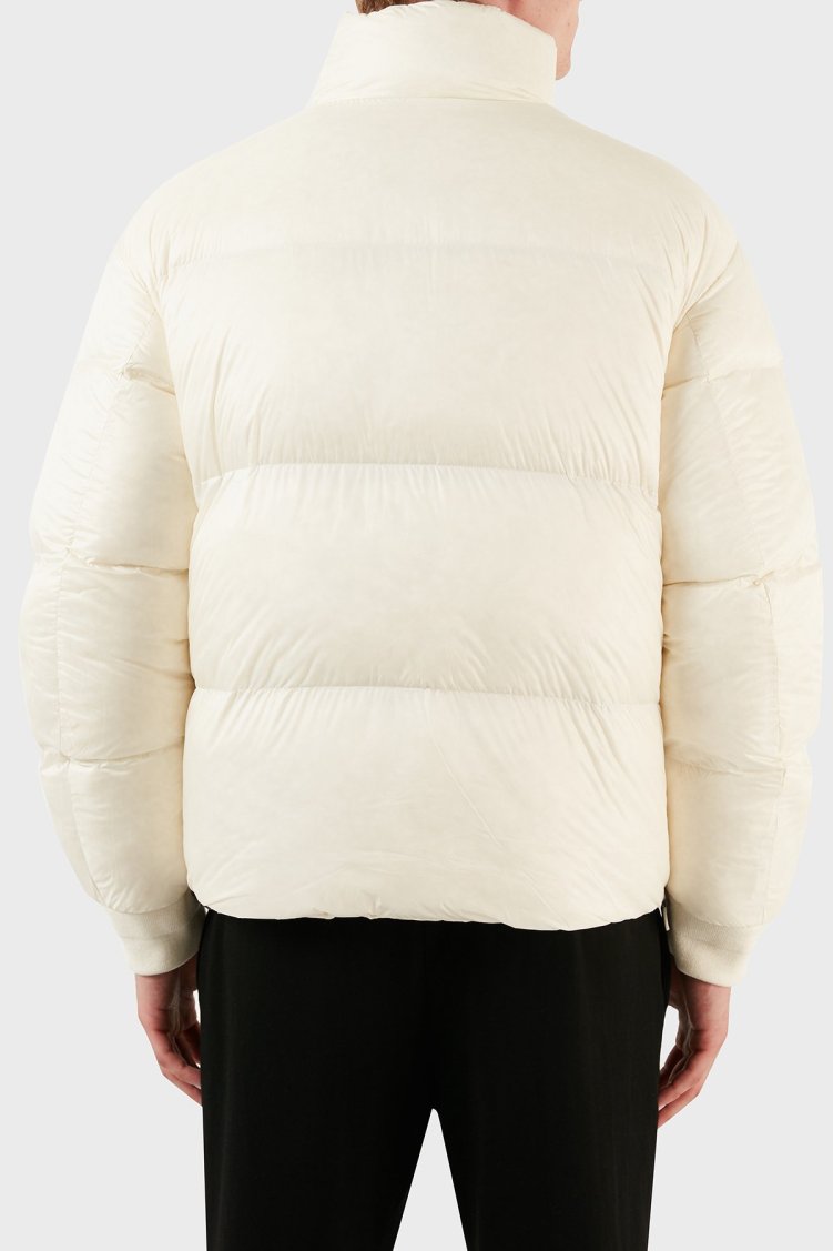 Emporio Armani Çift Taraflı Su ve Rüzgar Geçirmez Regular Fit Erkek Mont 6R1B65 1NVSZ F1F5 EKRU - Emporio Armani (1)