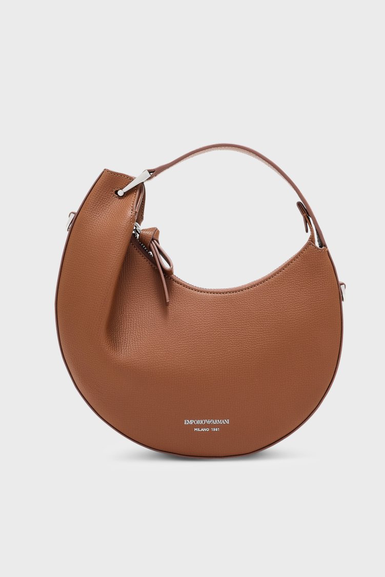 Emporio Armani Deri Çıkarılabilir Askılı Kadın Çanta EW005671 AF29459 U6124 Taba - Emporio Armani