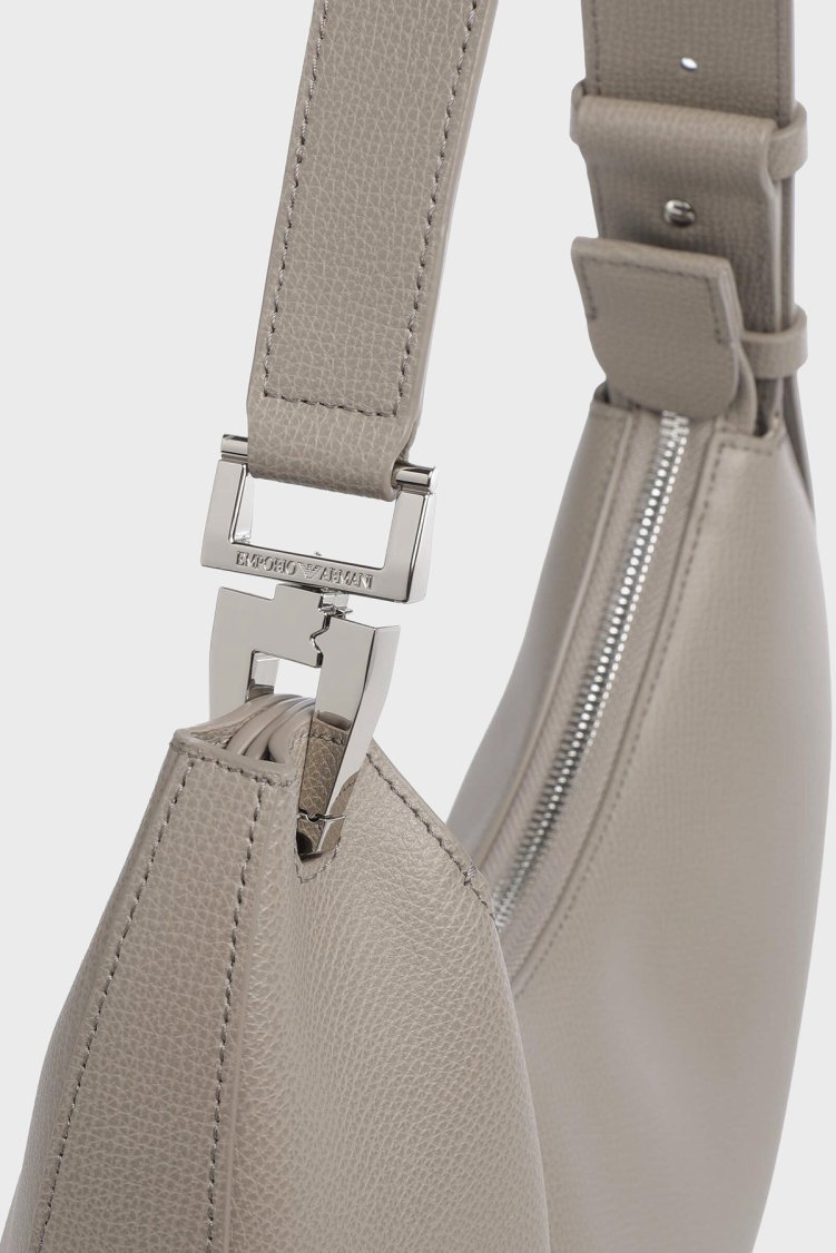 Emporio Armani Deri Çıkarılabilir Askılı Kadın Çanta EW005671 AF29459 U6168 Taş - Emporio Armani (1)