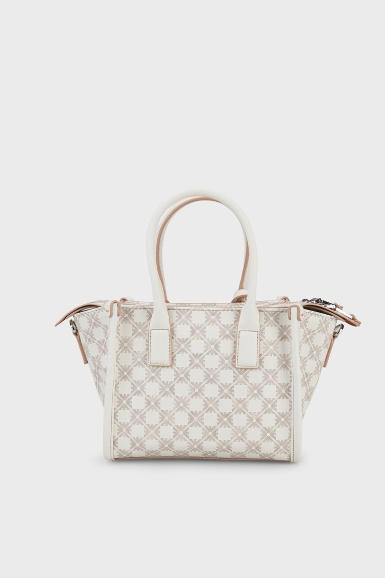 Emporio Armani Desenli Çıkarılabilir Askılı Kadın Çanta EW004907 AF25820 F0214 EKRU BEJ - Emporio Armani (1)