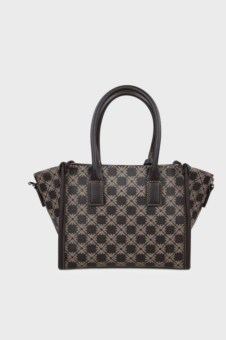 Emporio Armani Desenli Çıkarılabilir Kadın Çanta EW004907 AF25820 F6226 KAHVE - Emporio Armani (1)