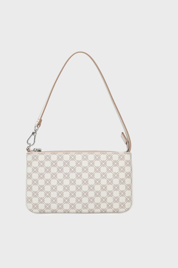 Emporio Armani Desenli Sabit Askılı Kadın Çanta EW002953 AF25820 F0214 EKRU BEJ - Emporio Armani