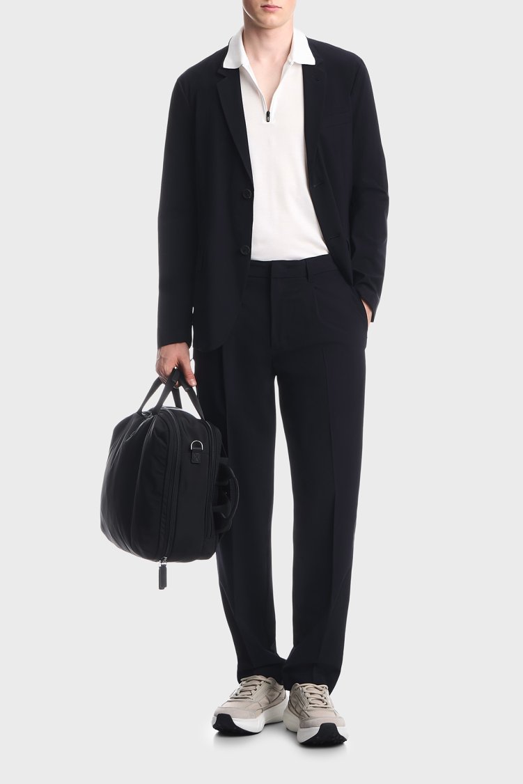 Emporio Armani Fermuarlı Ve Cepli Erkek Pantolon EM006355 AF21368 UB118 Lacivert - Emporio Armani (1)