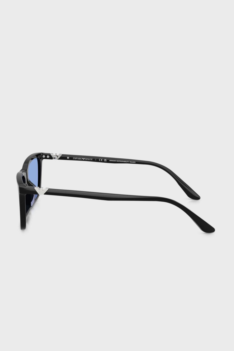 Emporio Armani Güneş Kadın Gözlük 0EA4239U 501780 55 Parlak Siyah-Mavi - Emporio Armani (1)