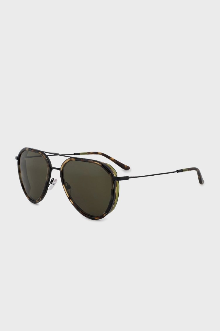 Emporio Armani Güneş Erkek Gözlük 0EA2163 300171 56 Mat Siyah-Koyu Yeşil - Emporio Armani