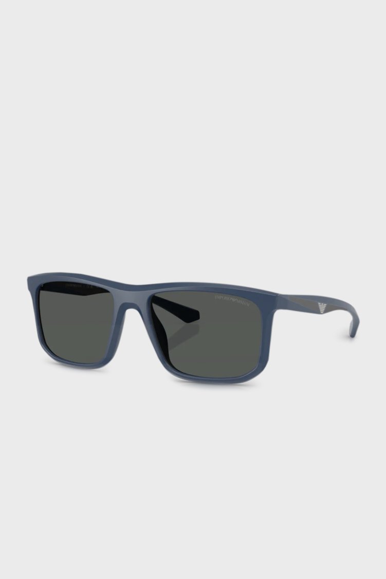 Emporio Armani Güneş Erkek Gözlük 0EA4234U 618587 57 Mat Mavi - Emporio Armani