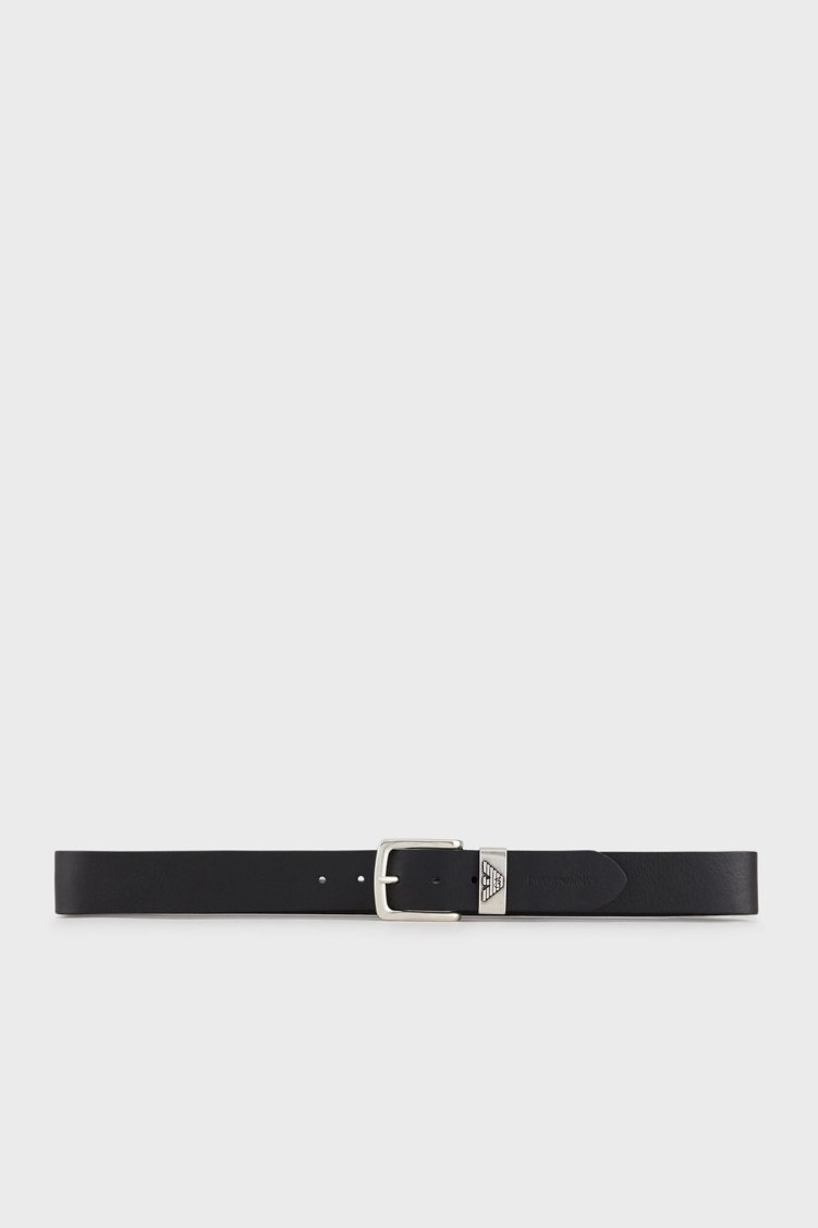 Emporio Armani Hakiki Deri Erkek Kemer Y4S201 YDD6G 80001 SİYAH - Emporio Armani (1)