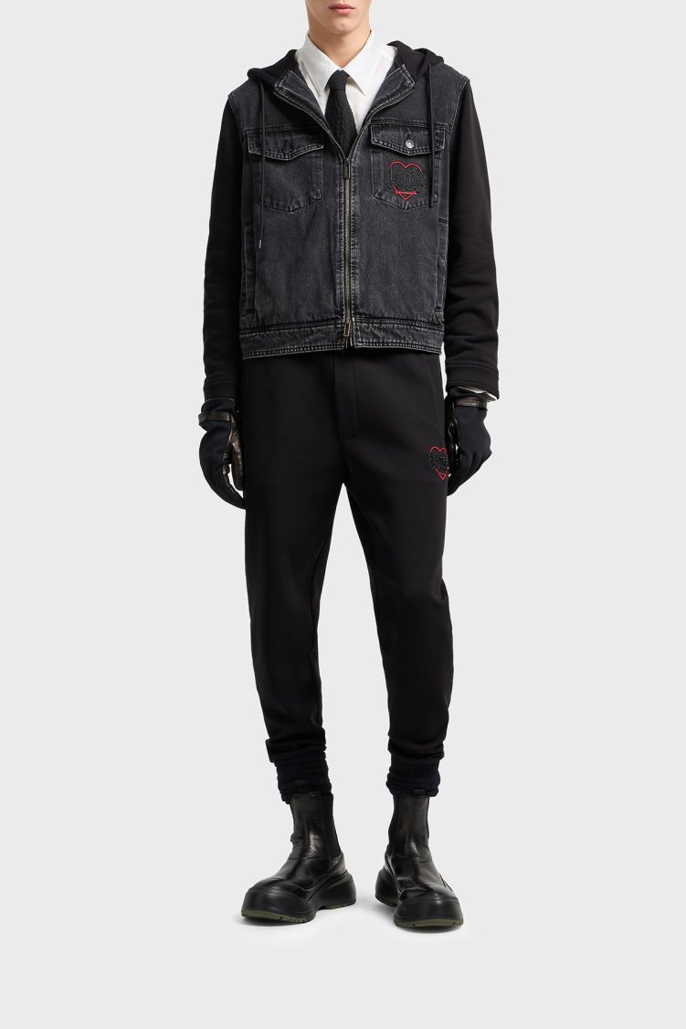 Emporio Armani Jakarlı Regular Fit Saten Görünümlü Klasik Yaka Erkek Gömlek EM001537 AF15074 F0140 BEYAZ - Emporio Armani (1)