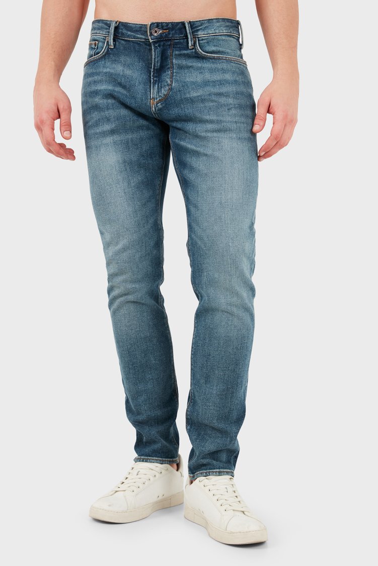Emporio Armani Jeans Erkek Kot Pantolon EM000121 AF29662 MB002 Lacivert - Emporio Armani (1)