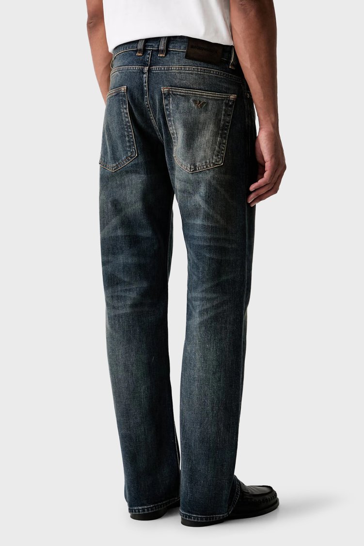 Emporio Armani Jeans Erkek Kot Pantolon EM006492 AF27565 MB001 Lacivert - Emporio Armani (1)