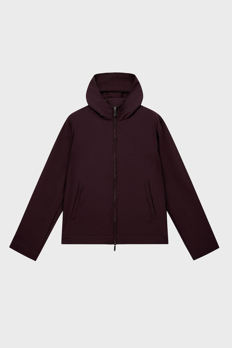 Emporio Armani Kaz Tüyü Dolgulu Kapüşonlu Erkek Ceket EM006752 AF28011 UA331 Kahve - Emporio Armani (1)