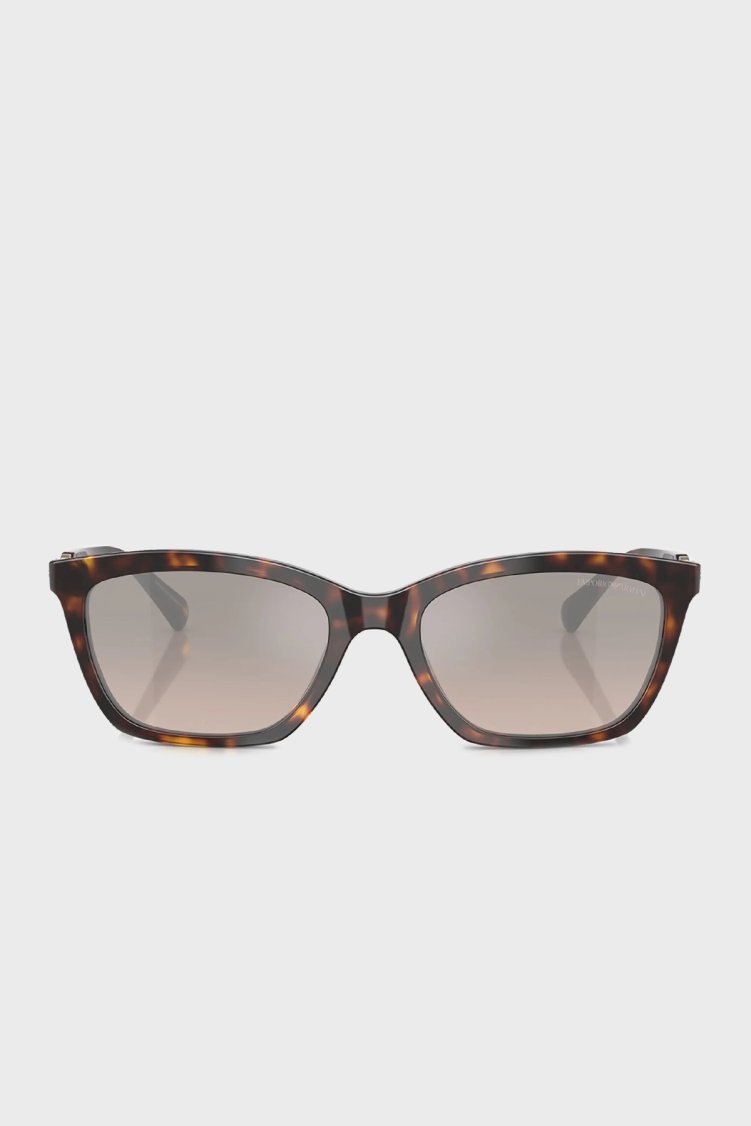 Emporio Armani Kedi Güneş Kadın Gözlük 0EA4238 50266I 54 Parlak Havana-Gradyan Kahve - Emporio Armani