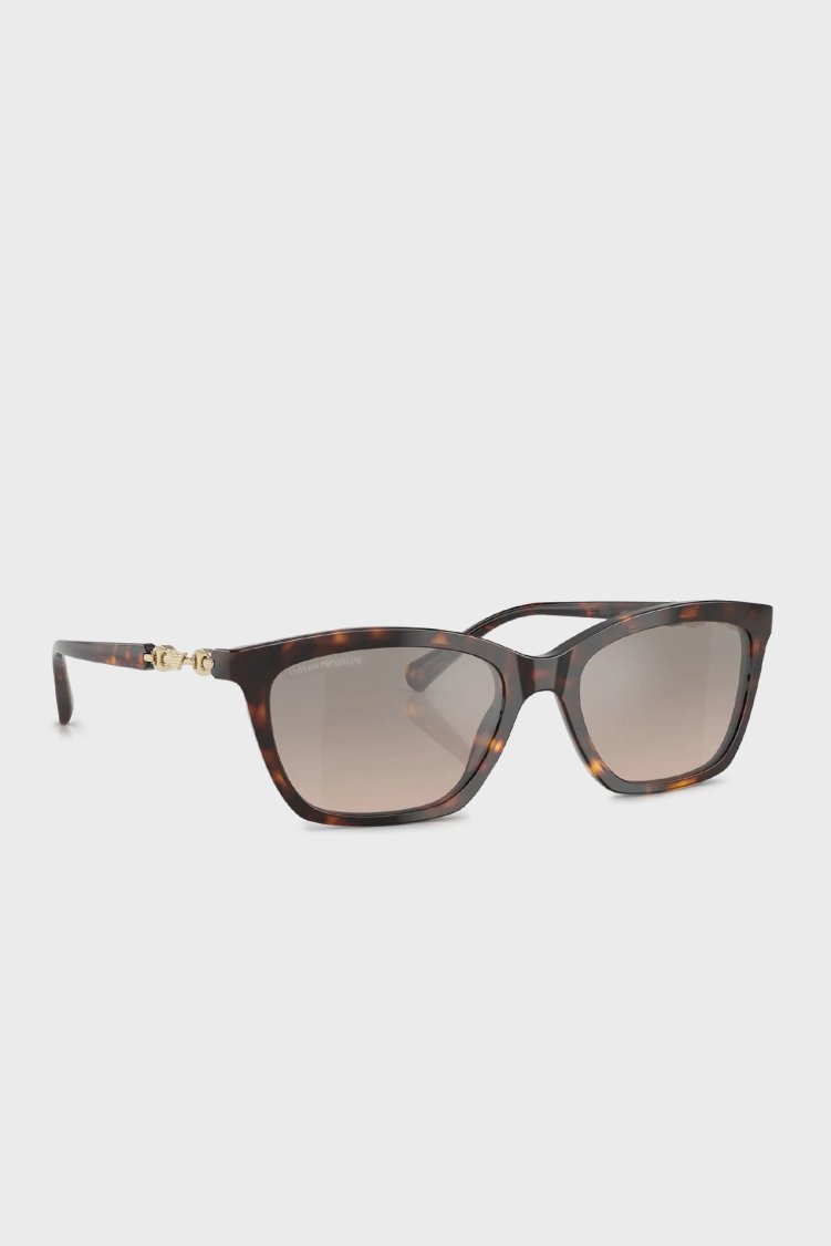 Emporio Armani Kedi Güneş Kadın Gözlük 0EA4238 50266I 54 Parlak Havana-Gradyan Kahve - Emporio Armani (1)