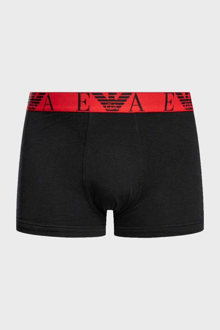 Emporio Armani Logolu 3 Pack Erkek Boxer EM000259 AF25018 MC215 Siyah - Emporio Armani (1)