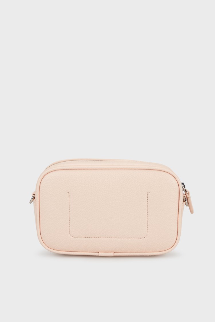 Emporio Armani Logolu Ayarlanabilir Omuz Askılı Kadın Çanta EW000537 AF12036 M1332 PUDRA - Emporio Armani (1)