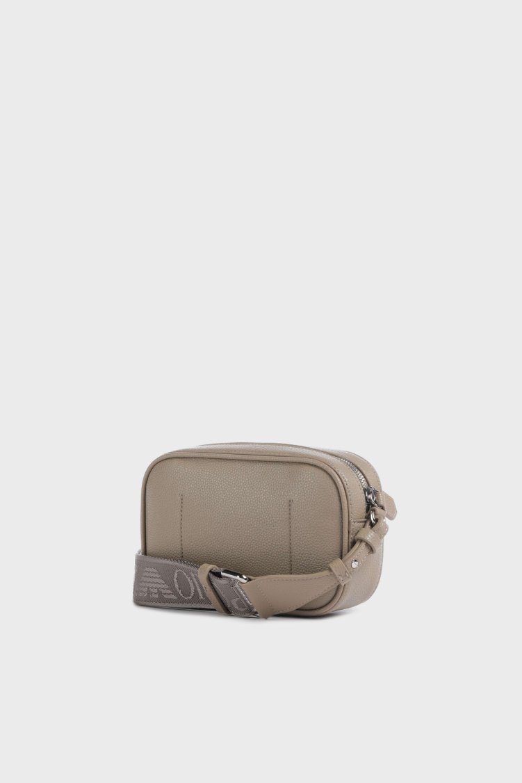 Emporio Armani Logolu Çıkarılabilir Askılı Kadın Çanta EW000537 AF12036 M1286 BEJ - Emporio Armani (1)