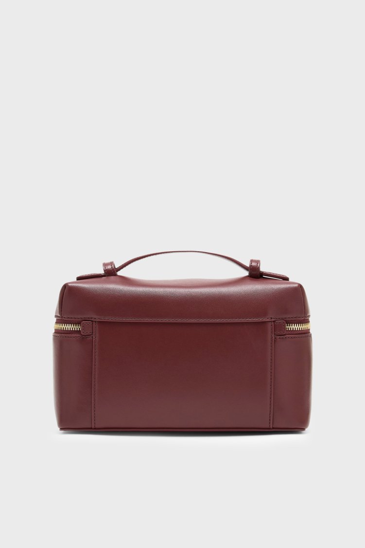 Emporio Armani Logolu Çıkarılabilir Askılı Kadın Çanta EW004564 AF32959 U6002 Bordo - Emporio Armani (1)