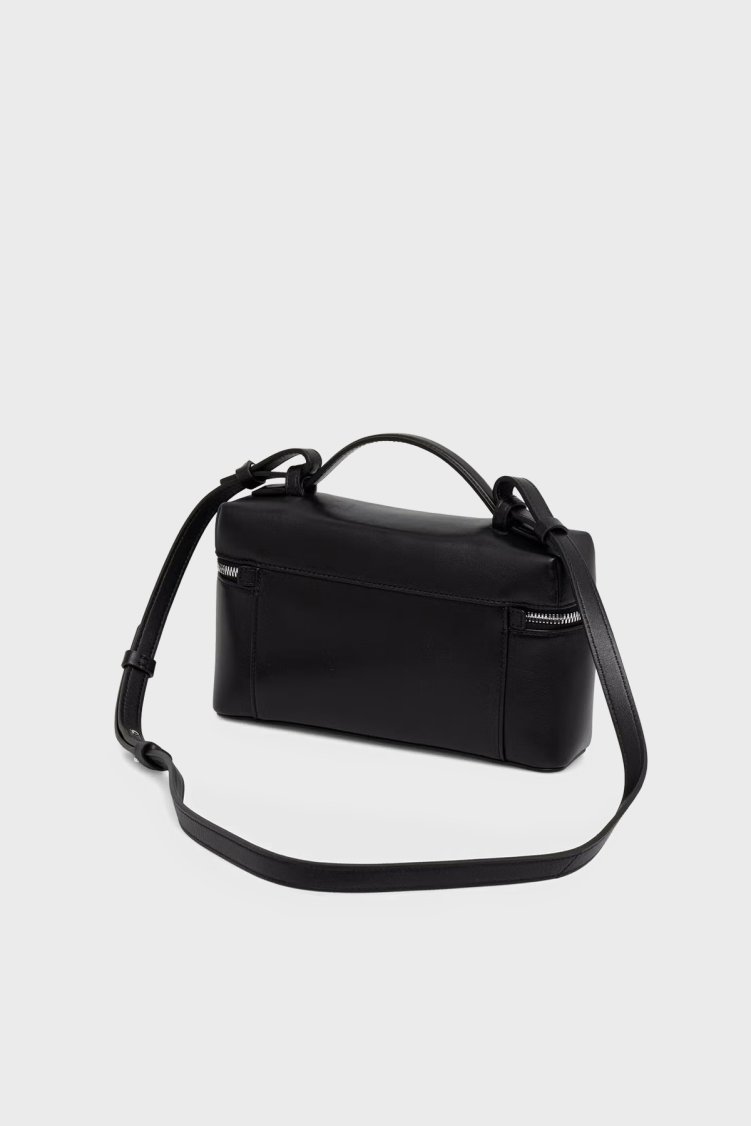 Emporio Armani Logolu Çıkarılabilir Askılı Kadın Çanta EW004564 AF32959 UC001 Siyah - Emporio Armani (1)