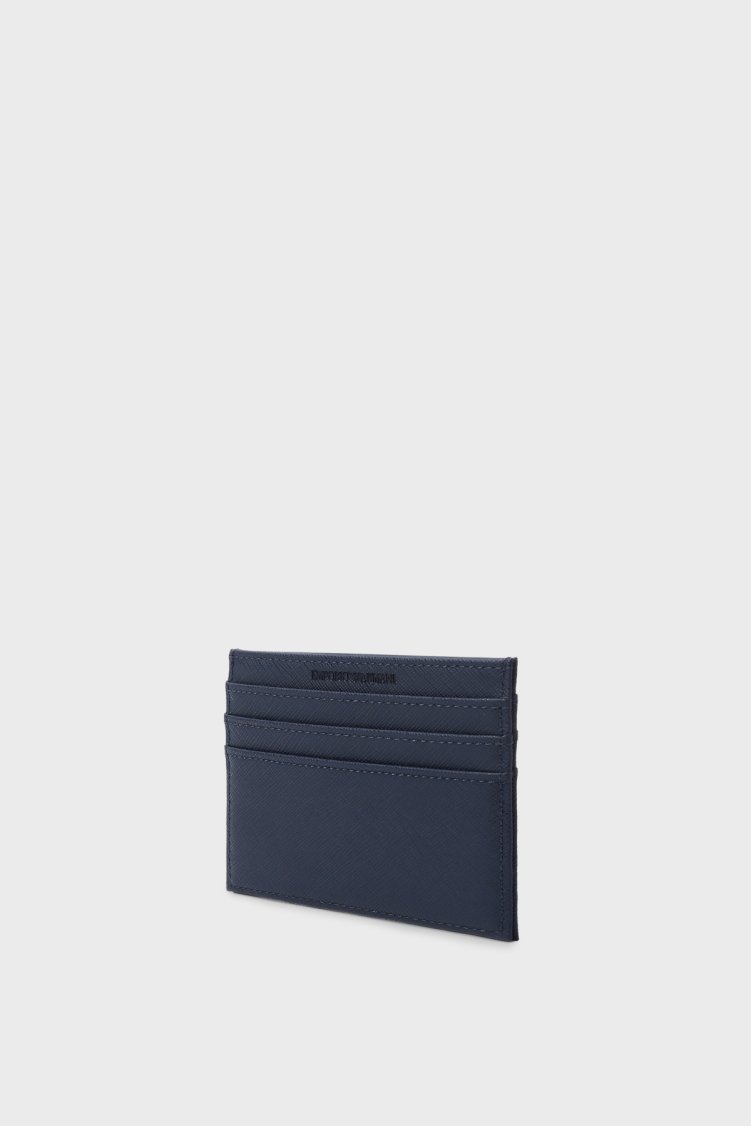 Emporio Armani Logolu Erkek Kartlık EM000984 AF13666 UB107 LACİVERT - Emporio Armani (1)