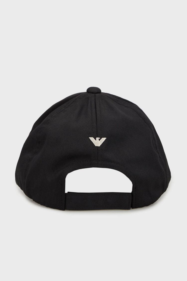 Emporio Armani Logolu Erkek Şapka EM003742 AF18167 UC001 SİYAH - Emporio Armani (1)