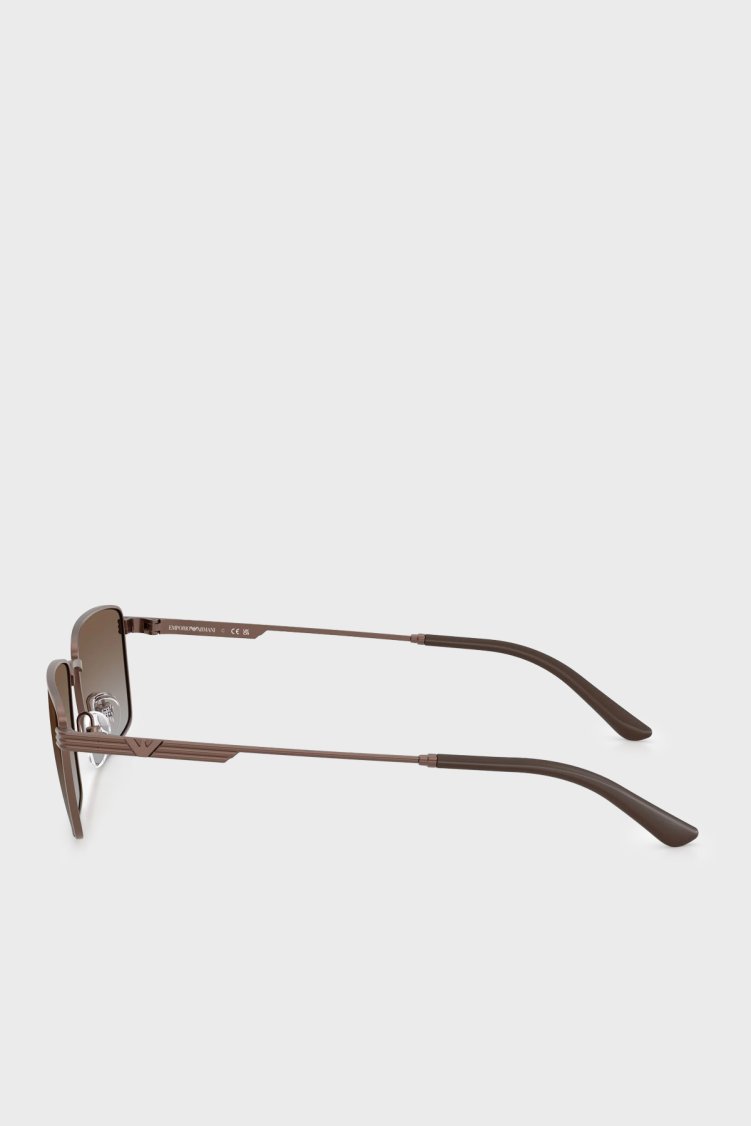 Emporio Armani Logolu Güneş Erkek Gözlük 0EA2169 300689 57 Bakır - Emporio Armani (1)