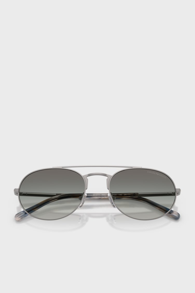 Emporio Armani Logolu Güneş Erkek Gözlük 0EA2171 300311 57 Gri - Emporio Armani (1)