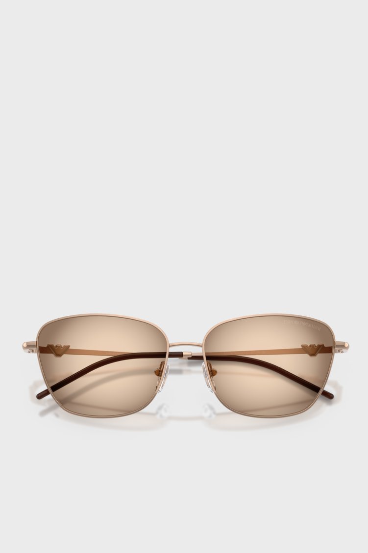 Emporio Armani Logolu Güneş Kadın Gözlük 0EA2170 301113 57 Altın - Emporio Armani (1)