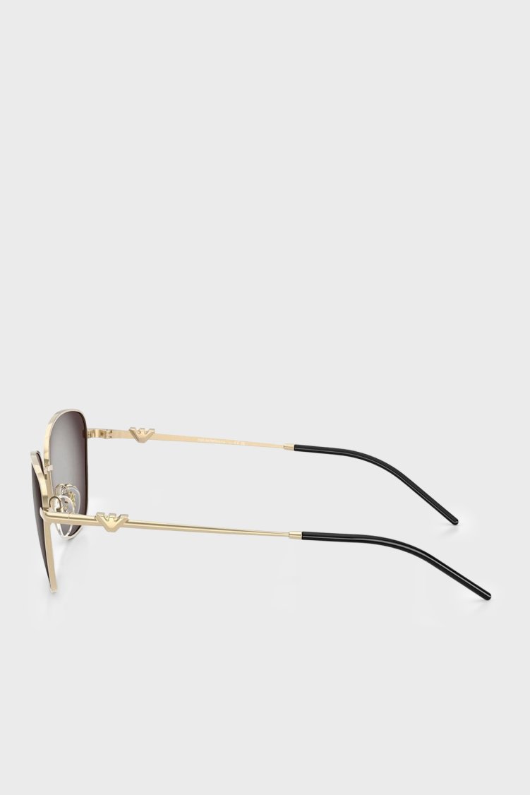 Emporio Armani Logolu Güneş Kadın Gözlük 0EA2170 30138G 57 Altın - Emporio Armani (1)