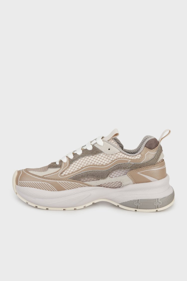 Emporio Armani Logolu Kalın Taban Sneaker Kadın Ayakkabı EW003056 AF23366 U6154 HAKİ - Emporio Armani (1)