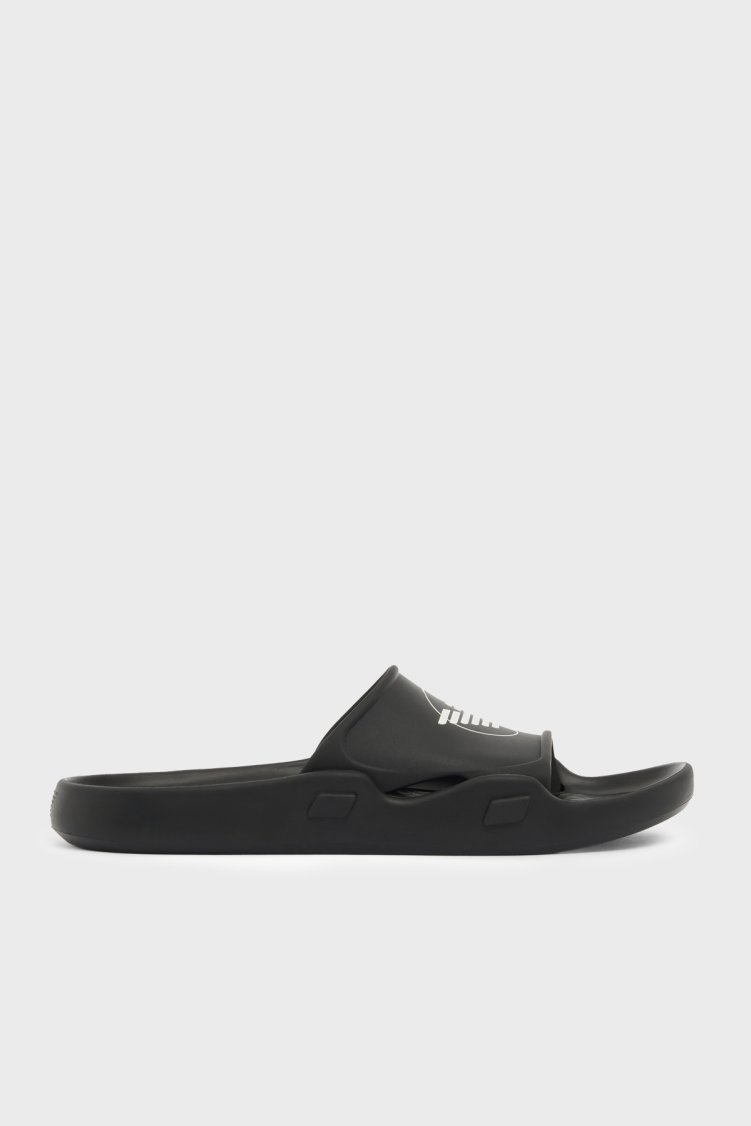 Emporio Armani Logolu Unisex Terlik EX000044 AF22191 UC001 SİYAH - Emporio Armani