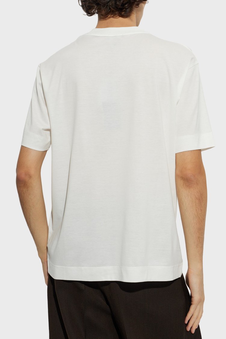Emporio Armani Pamuklu Yuvarlak Yaka Regular Fit Erkek T Shirt EM007353 AF10017 M0497 Beyaz - Emporio Armani (1)