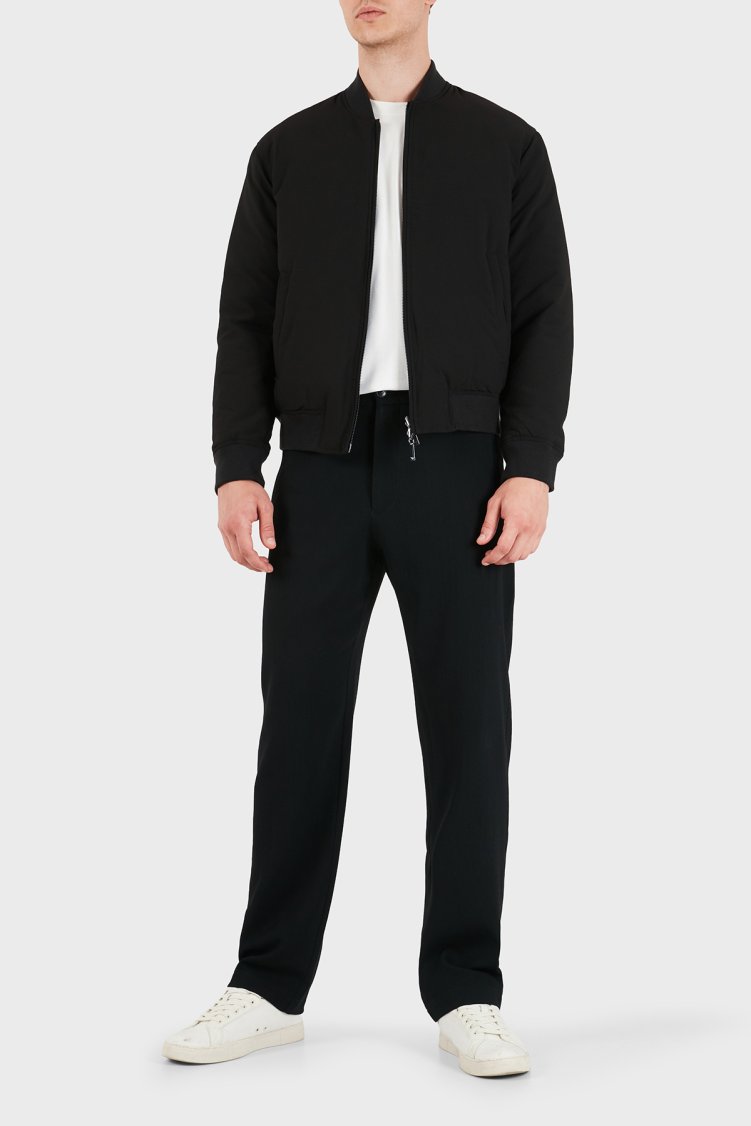 Emporio Armani Regular Fit Çift Taraflı Kuş Tüyü Dolgulu Erkek Mont EM006731 AF28011 UC001 Siyah - Emporio Armani (1)