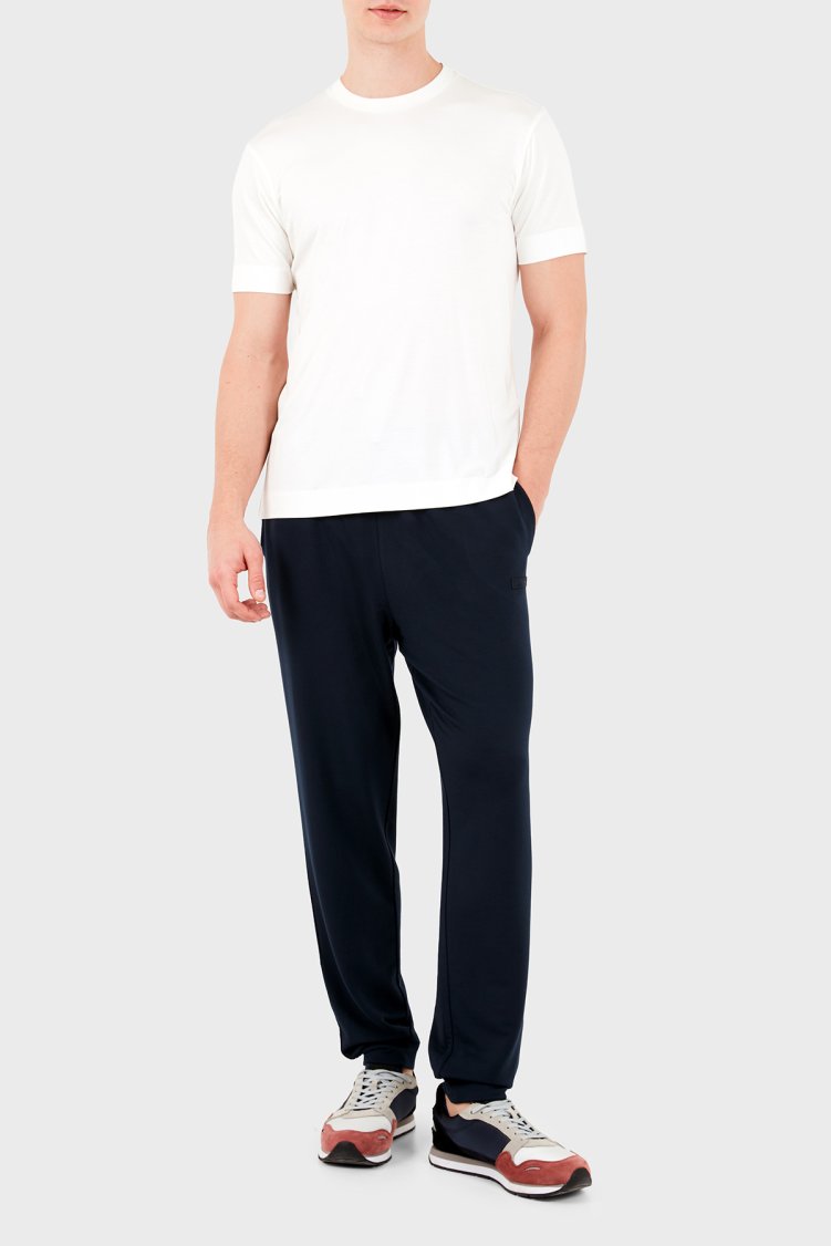 Emporio Armani Regular Fit Lastikli Paça Eşofman Altı Erkek Pantolon EM000500 AF25035 UB102 Lacivert - Emporio Armani (1)