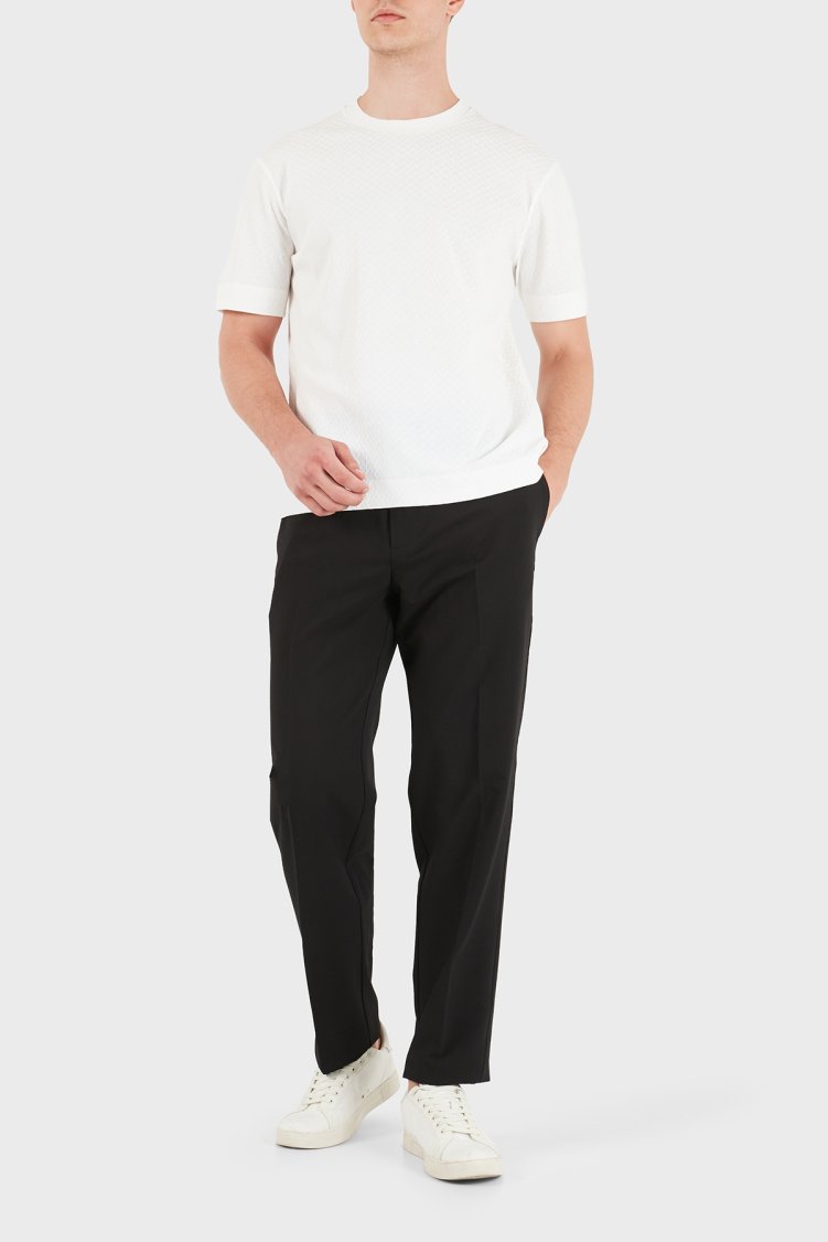 Emporio Armani Regular Fit Normal Bel Düz Paça Erkek Pantolon EM006775 AF28011 UC001 Siyah - Emporio Armani (1)