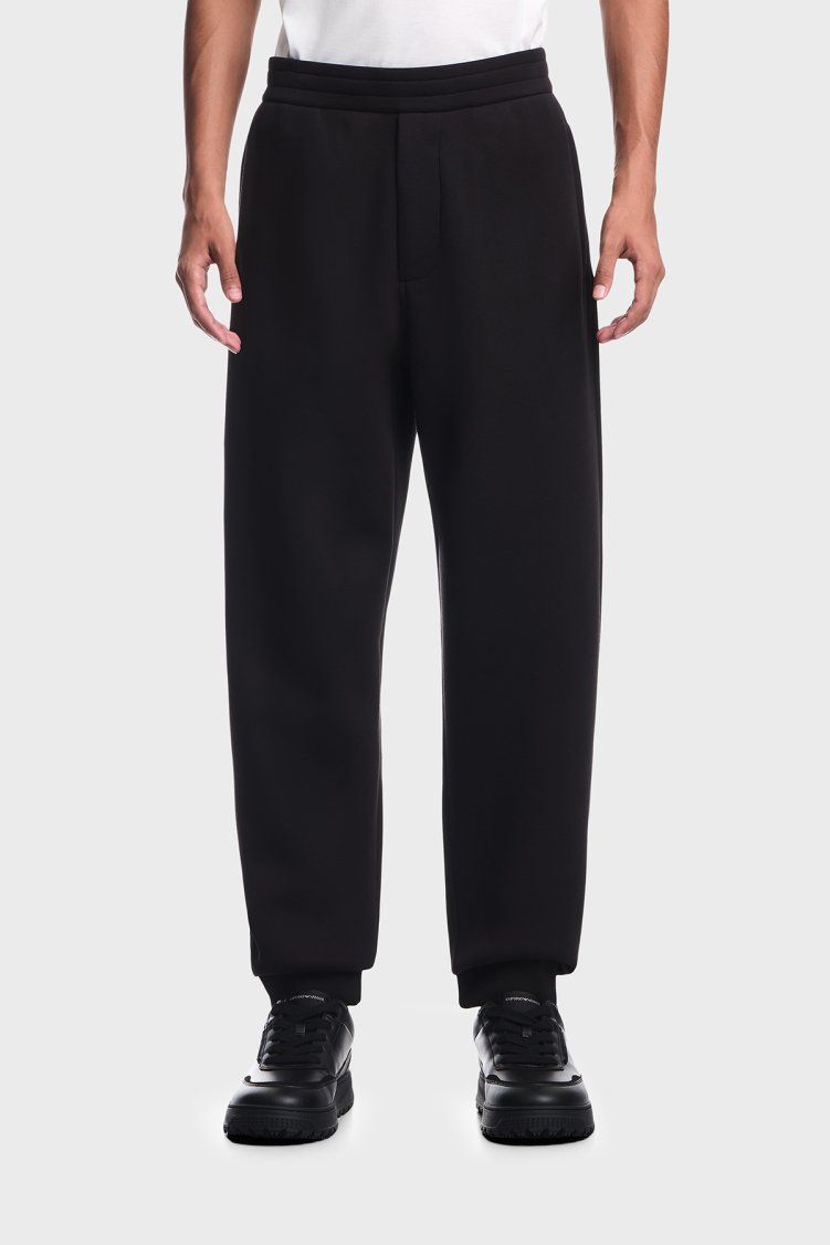 Emporio Armani Regular Fit Normal Bel Erkek Pantolon EM007347 AF17545 UC001 Siyah - Emporio Armani