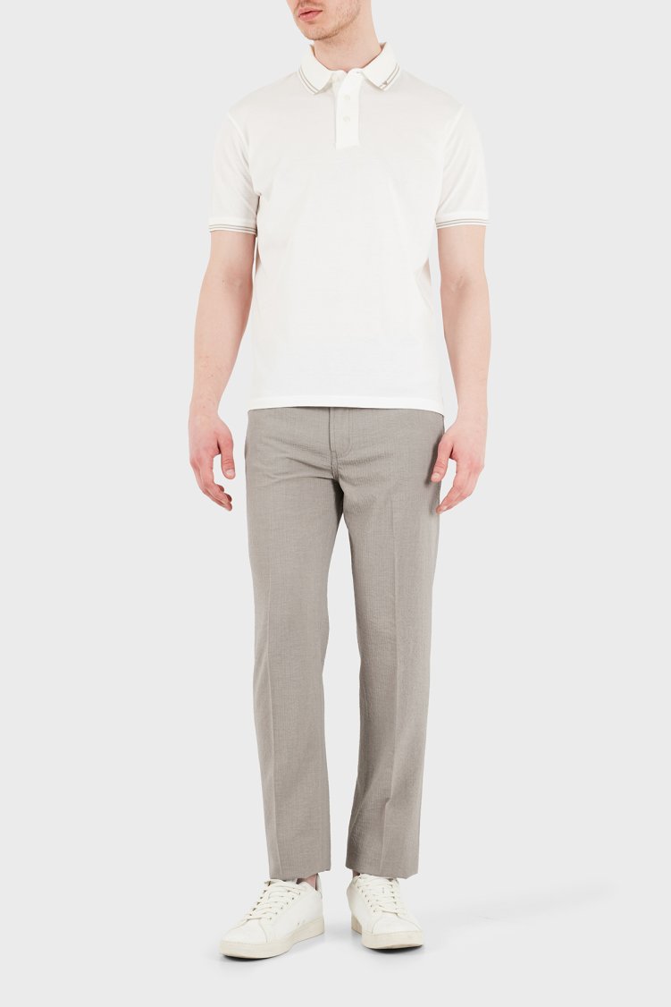 Emporio Armani Straight Fit Normal Bel Düz Paça Erkek Pantolon EM000763 AF13674 U6161 HAKİ - Emporio Armani (1)