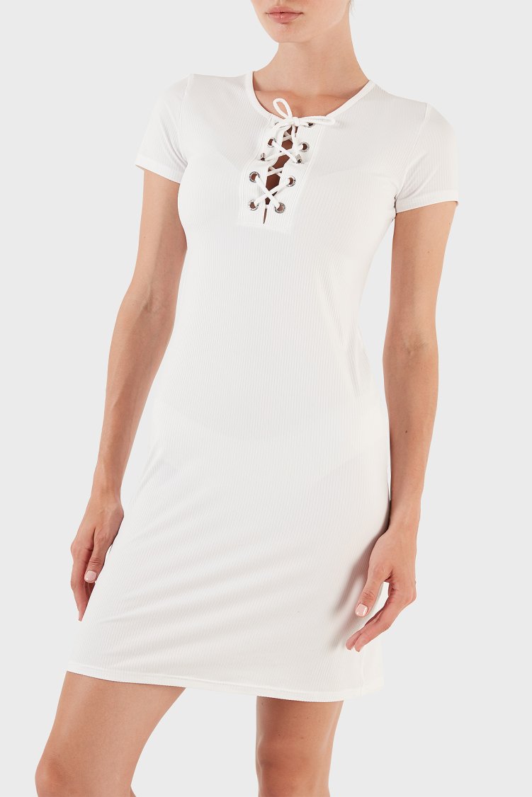 Emporio Armani Kadın Elbise 262673 3R308 00010 BEYAZ - Emporio Armani (1)