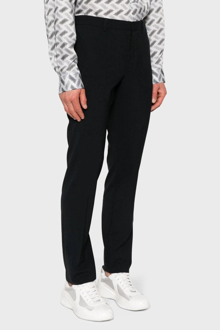 Emporio Armani Yünlü Streç Klasik Erkek Pantolon E31P68 01506 999 SİYAH - Emporio Armani (1)