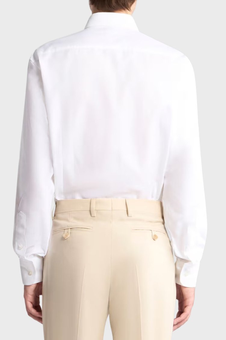 Etro Streç Pamuklu Regular Fit Düğmeli Yaka Erkek Gömlek MRIB0004 AV607 W0800 BEYAZ - Etro (1)