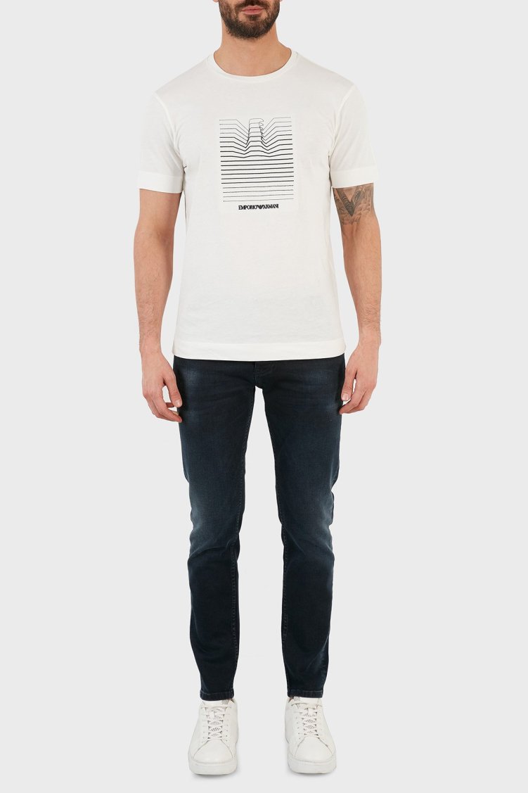 Exxe Pamuklu Skinny Fit Dar Paça Jeans Erkek Kot Pantolon EX1002K007BARTEZ SİYAH - Exxe