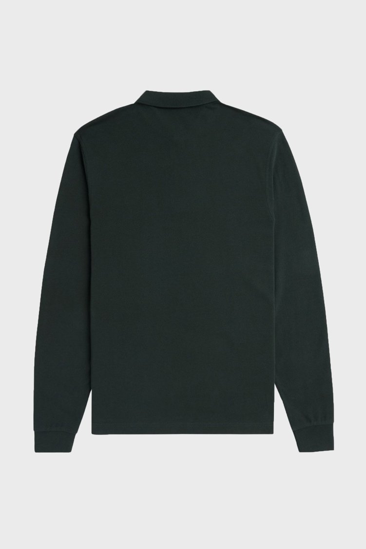 Fred Perry % 100 Pamuk Regular Fit Düğmeli Erkek Polo Yaka Sweat M6006 T50 HAKİ - Fred Perry (1)